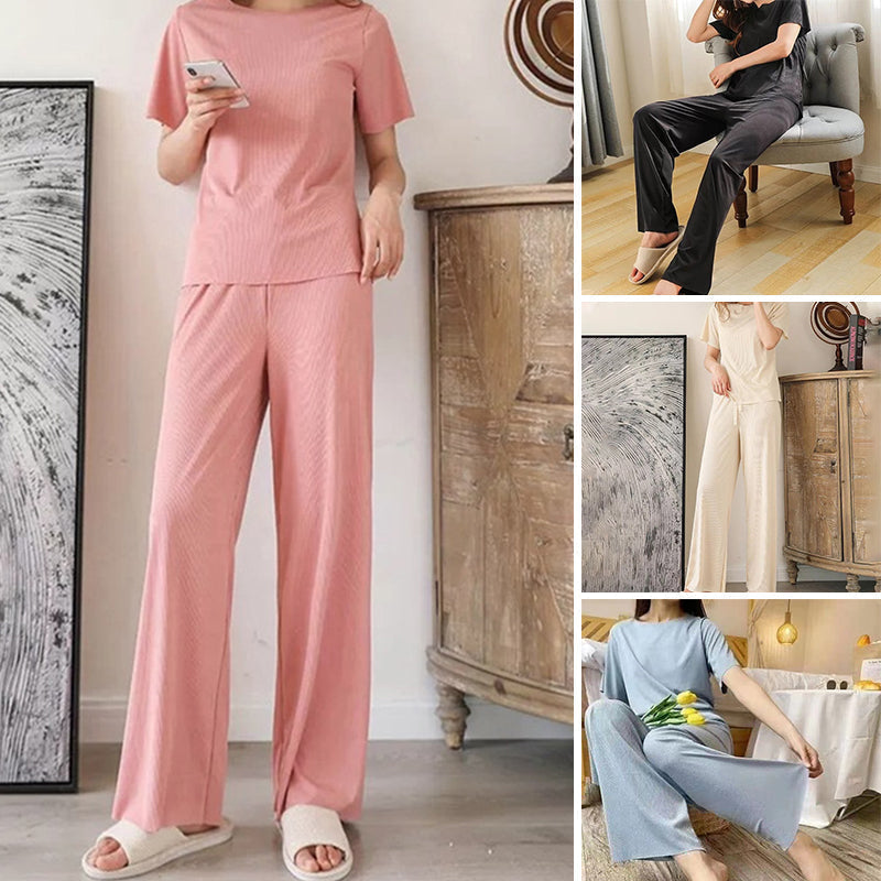 Willow - Komfortabelt issilke todelt sæt