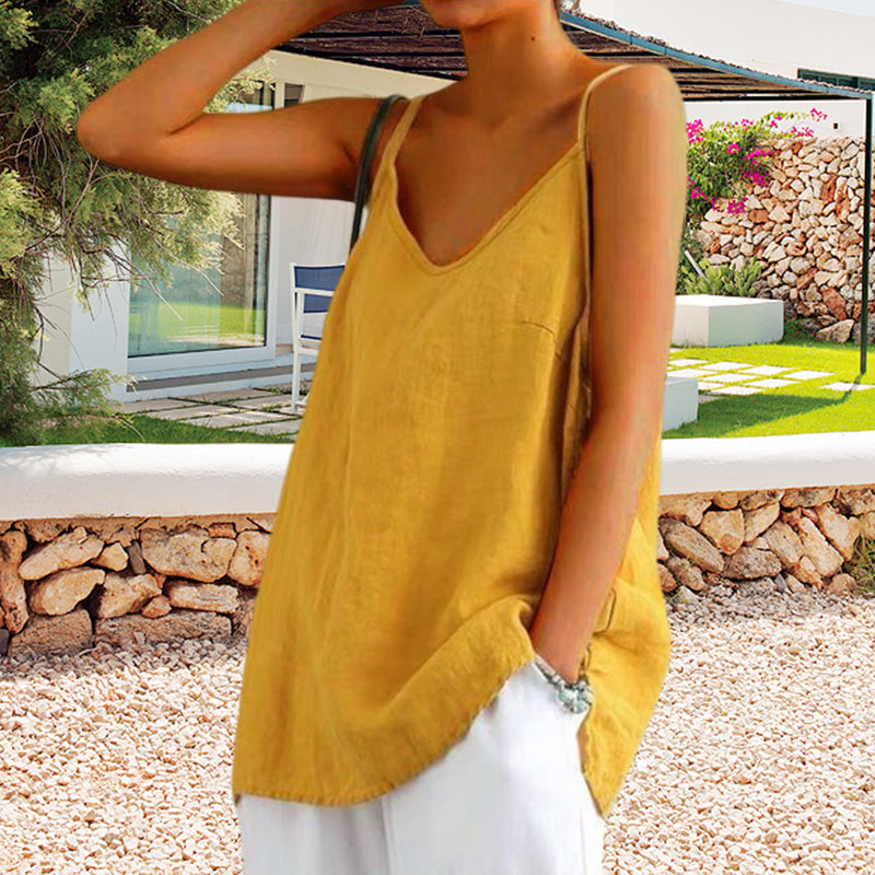 Sarah - Løs Casual Camisole til kvinder
