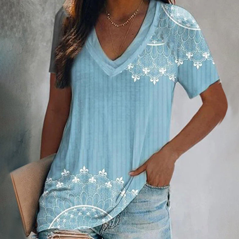 Lara - Skjorter med geometrisk tryk