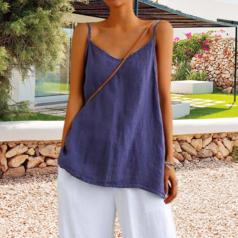 Sarah - Løs Casual Camisole til kvinder
