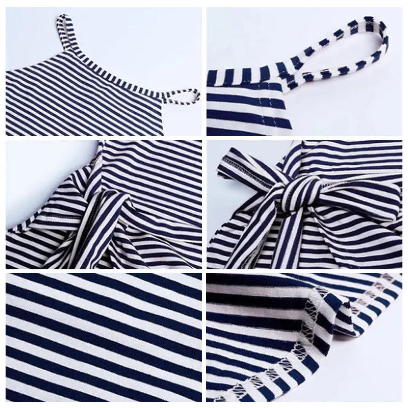 Bella - Stribet grimekjole