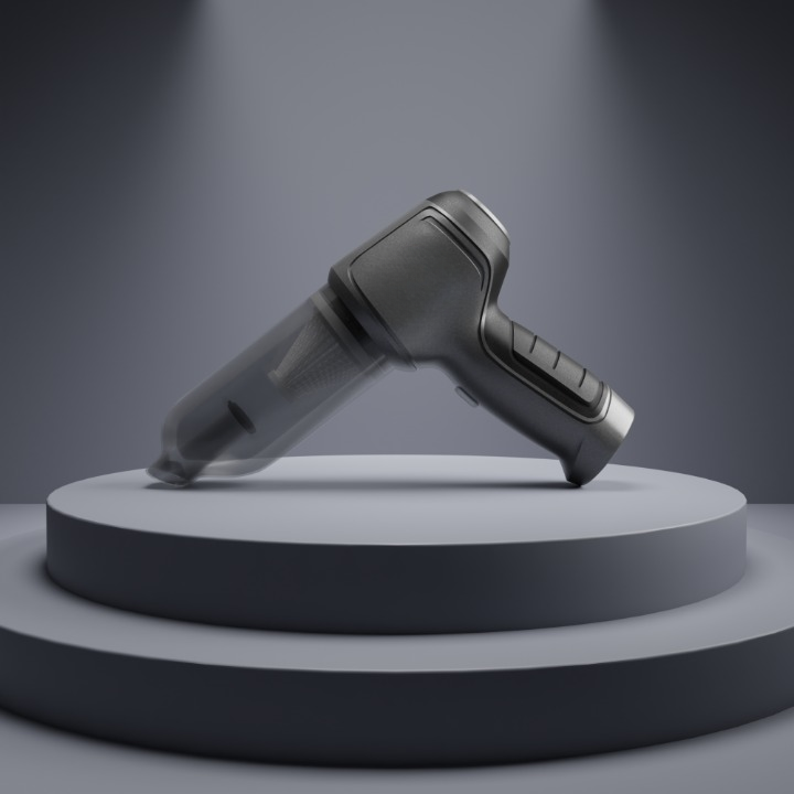 DualFlow støvsuger – Bærbart 2-i-1-støvsuger- og luftkompressionssystem