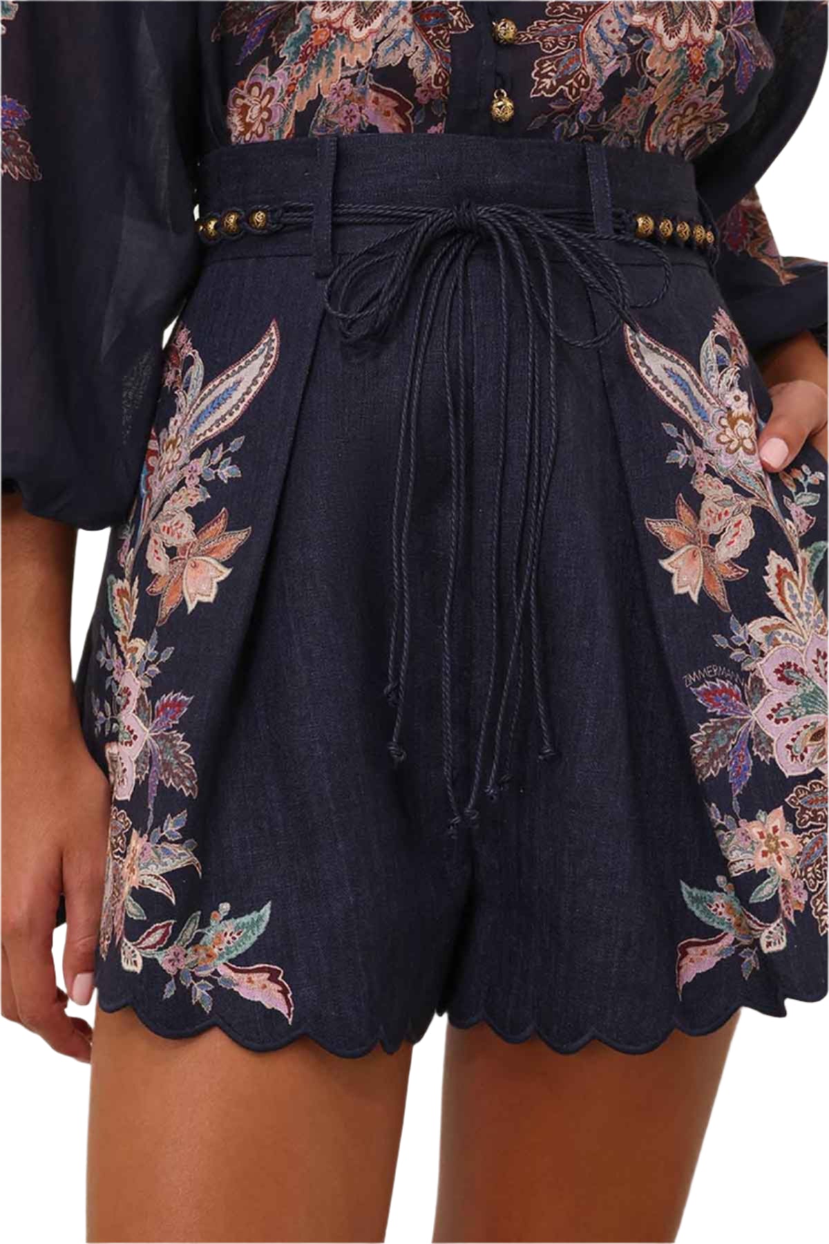 Renee - Breezy Duo: Billow-bluse og shortssæt