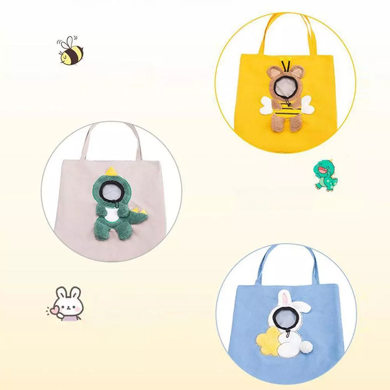 PetPouch - Sød kæledyrstaske i lærred