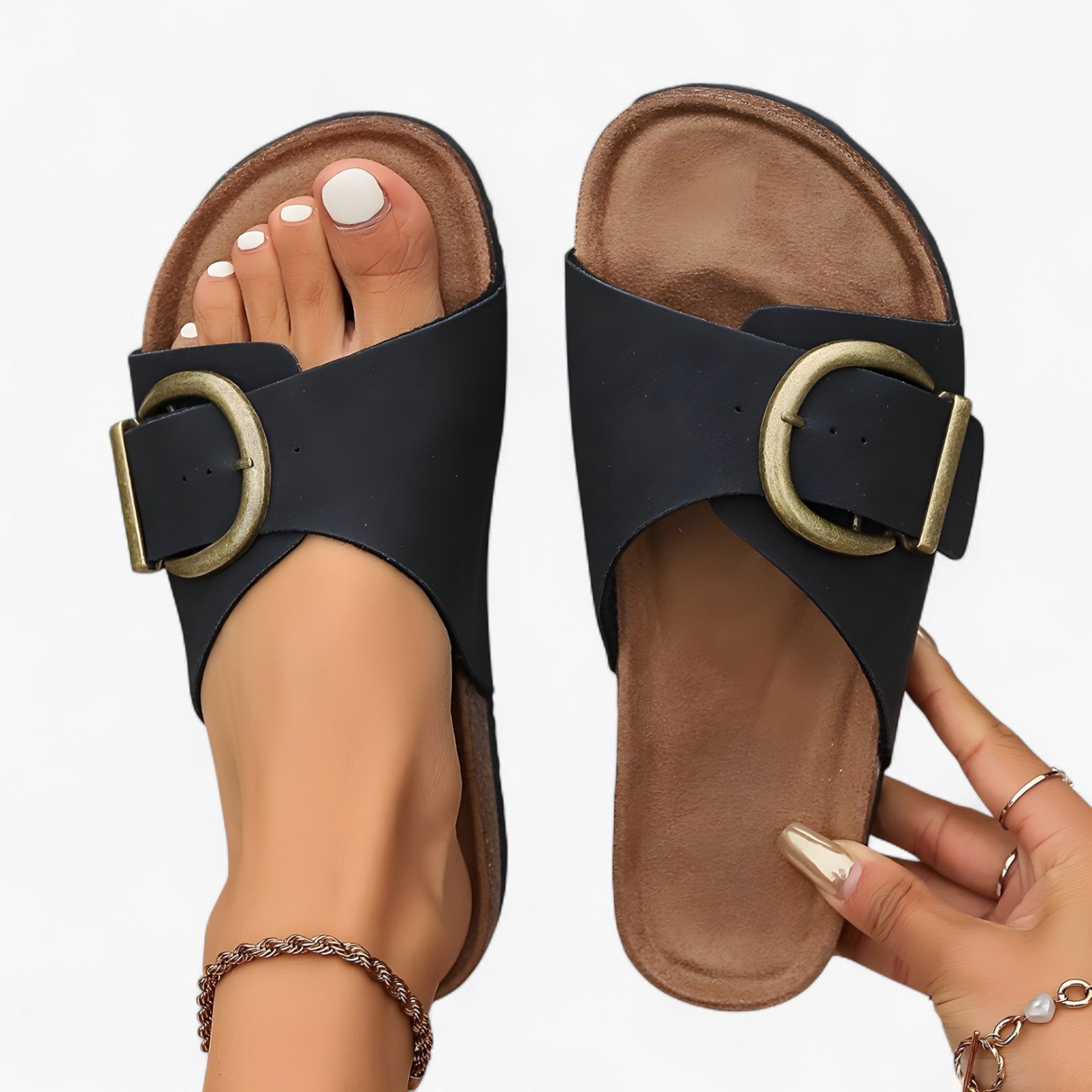 Aina - Sandaler Komfort Blød Glide