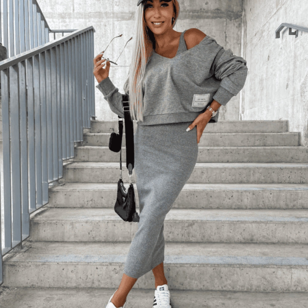 Violeta - Alsidigt crop- og nederdelsæt