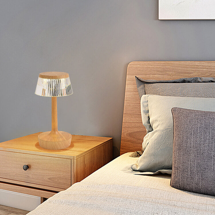 Krystal Mushroom LED Bordlampe