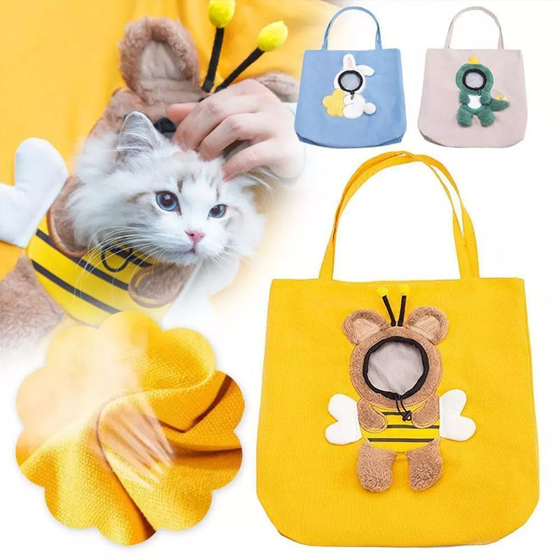 PetPouch - Sød kæledyrstaske i lærred