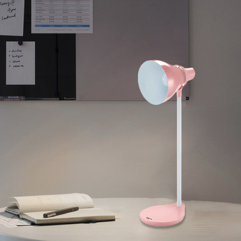 MacaronGlow – Bordlampe med bøjelig hornskærm