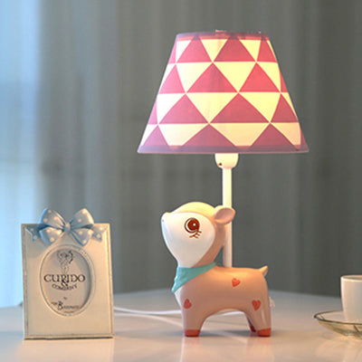 Deerina – Yndig lyserød Sika Deer Lampe