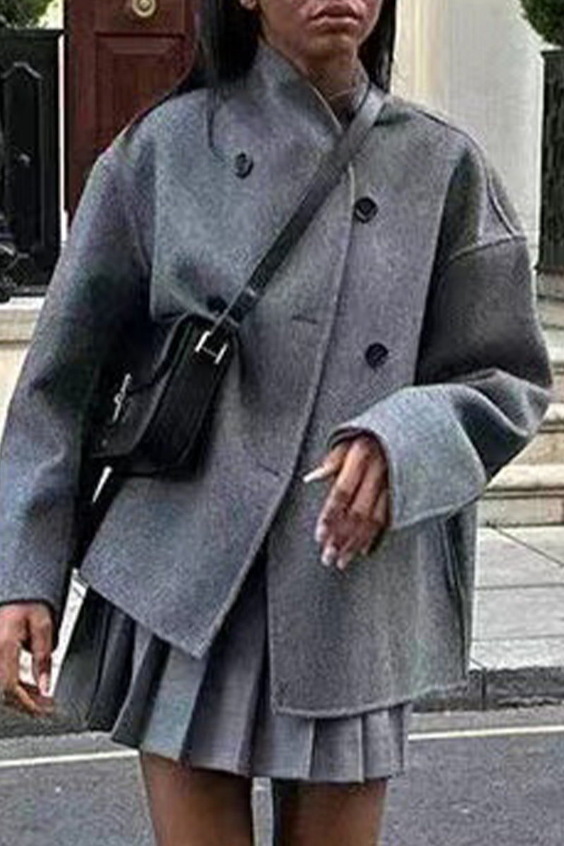 Celeste - Chic jakke med stand-up krave