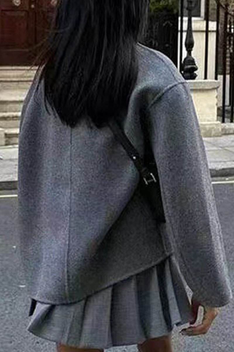 Celeste - Chic jakke med stand-up krave