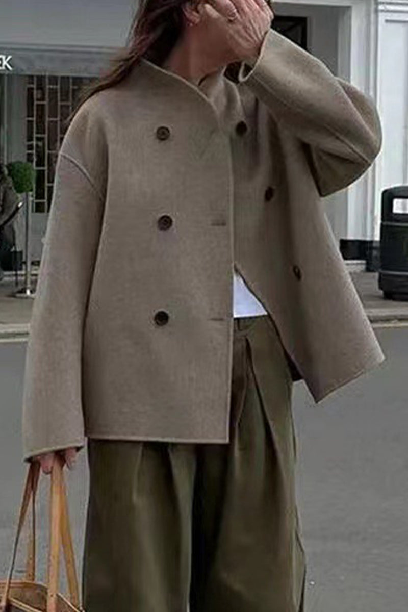 Celeste - Chic jakke med stand-up krave