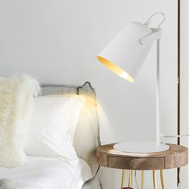 GlowShade - Justerbar Macaron Metallic skrivebordslampe