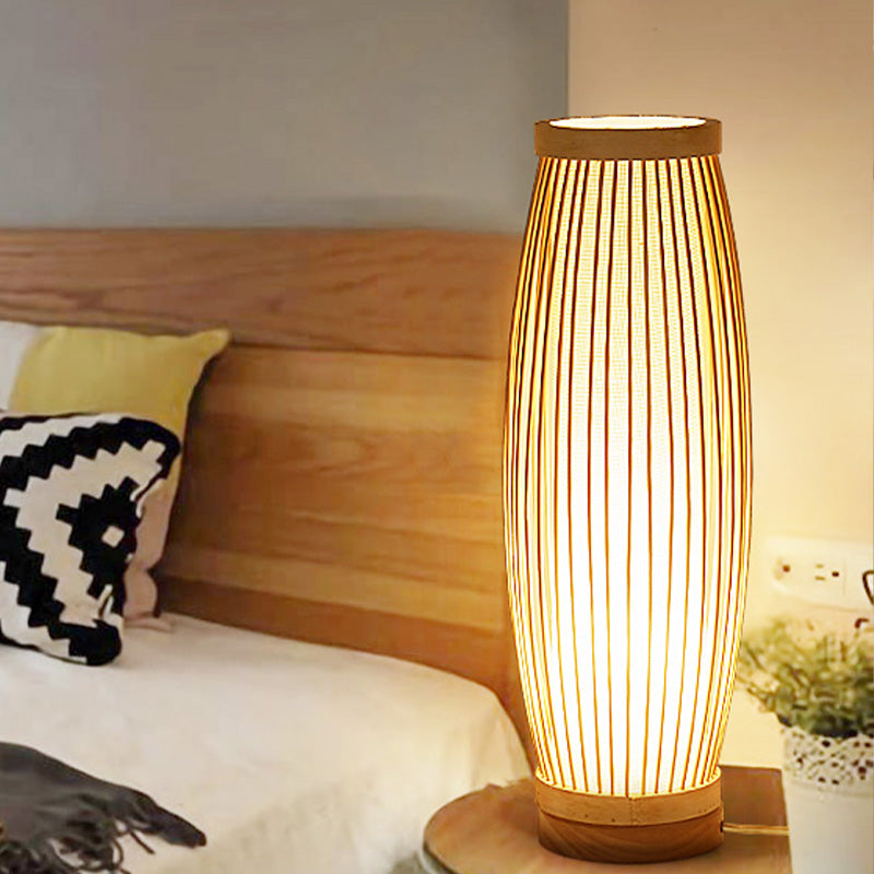 BambooSerenity - Asiatisk inspireret aflang natlampe