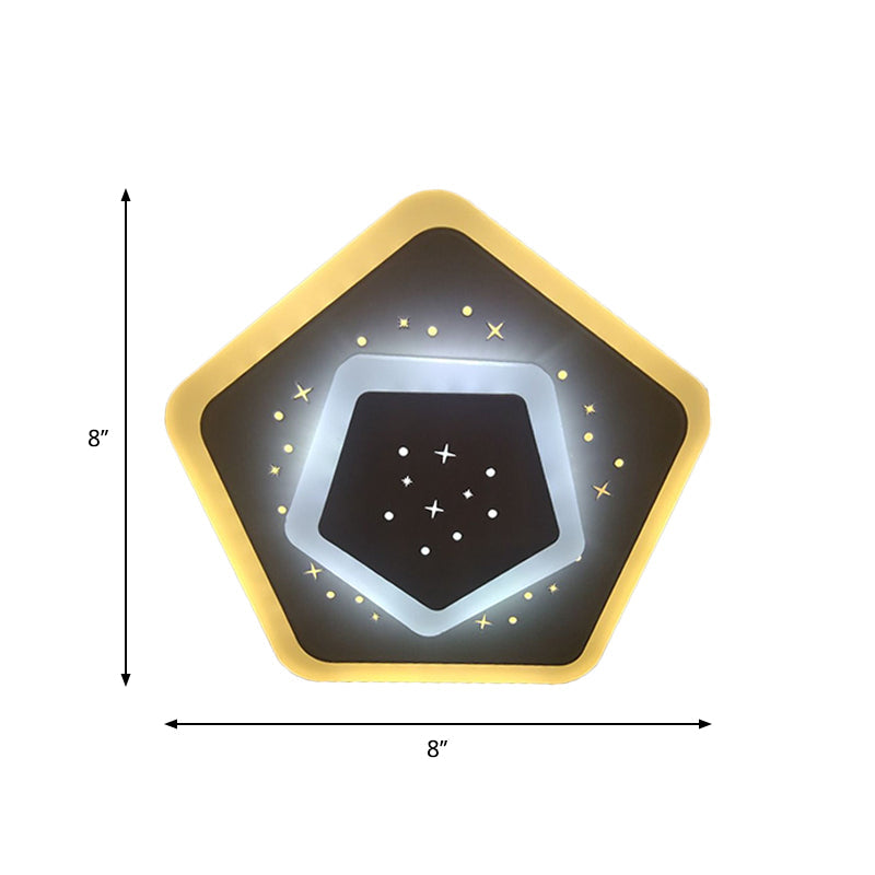 Celestia – LED Starry Sconce i akryl