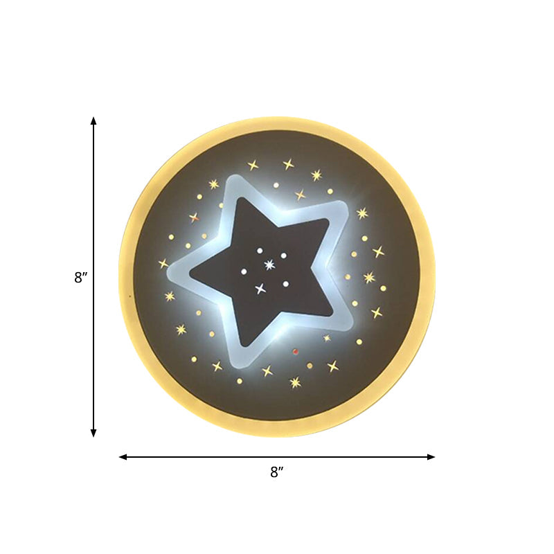 Celestia – LED Starry Sconce i akryl