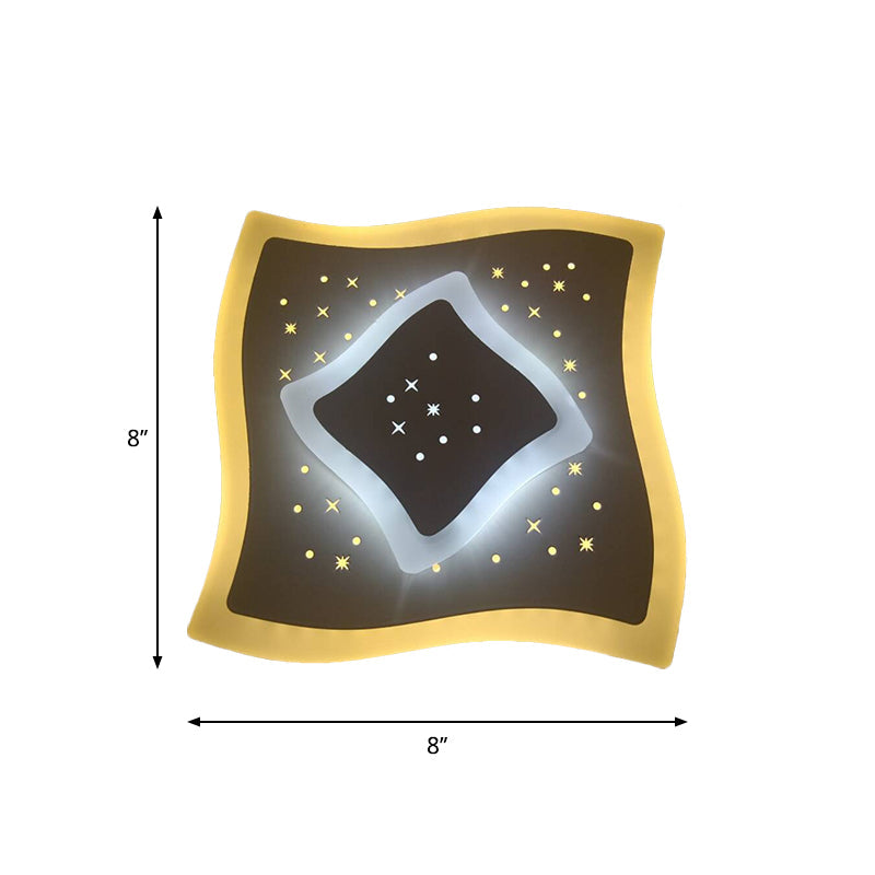 Celestia – LED Starry Sconce i akryl