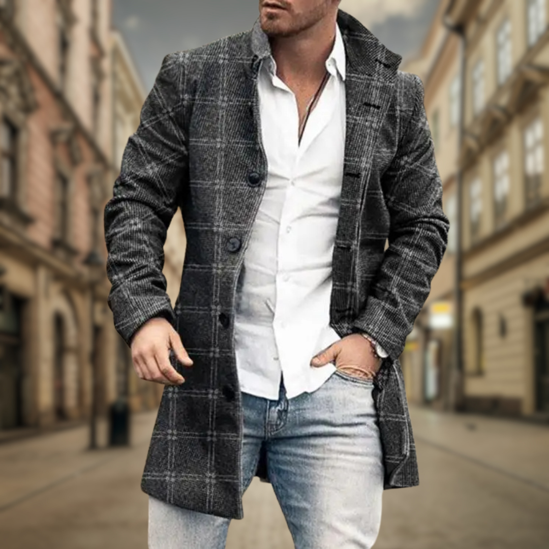 Lorenzo | Elegant efterårsfrakke
