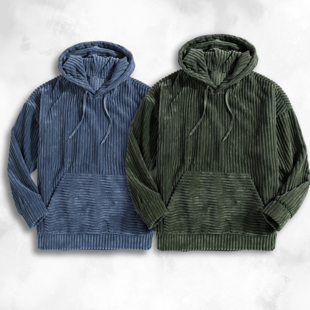 Lukas - Alpine Cord Hoodie 2-delt sæt