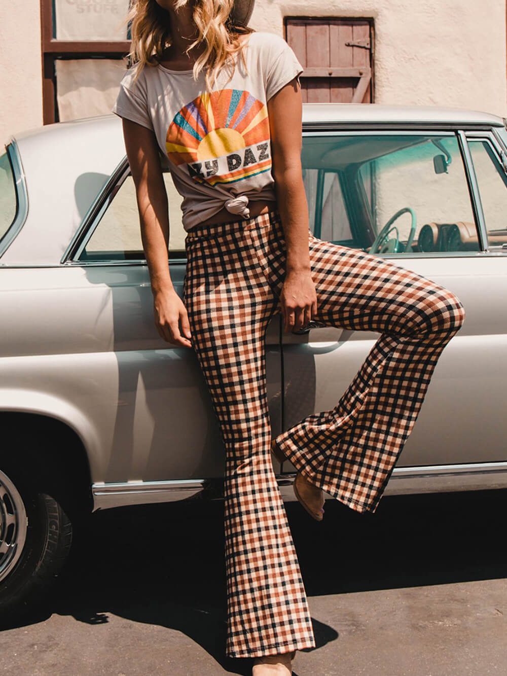 Sofie - Ternet brede bukser