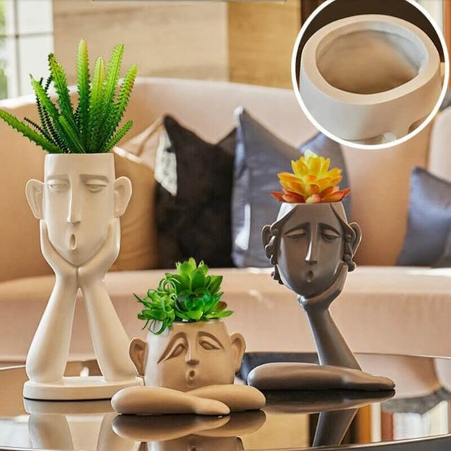 Sculptura Elegance - Kunstnerisk vase til moderne boligindretning
