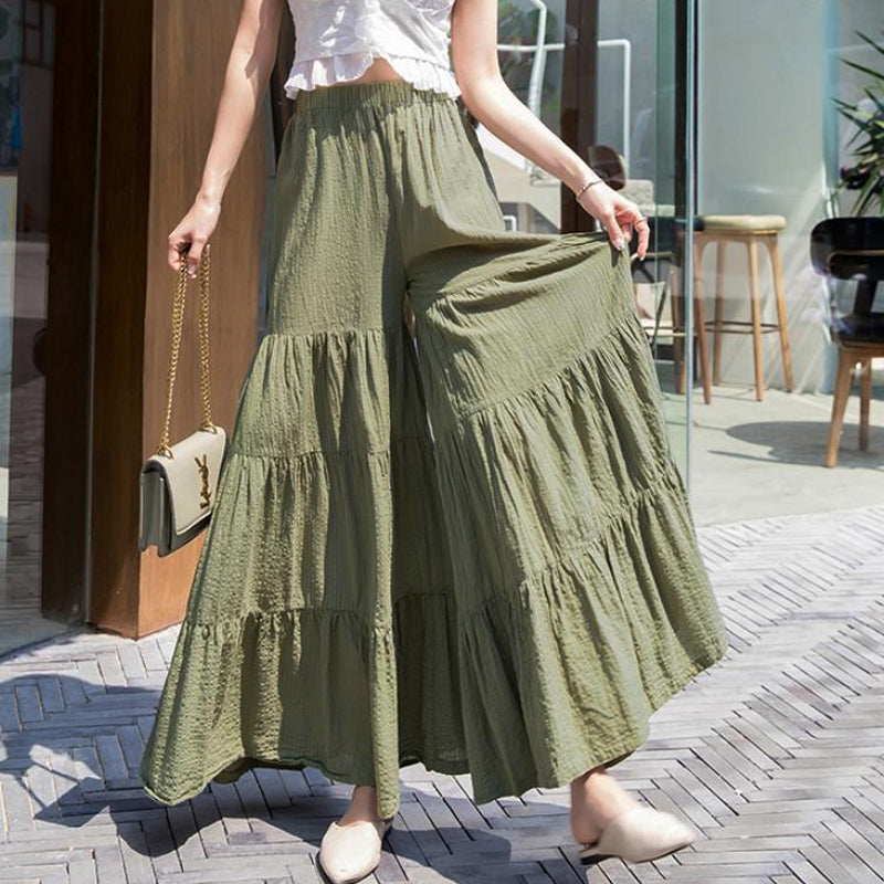 Heidi - Monokrom retro strandbukser