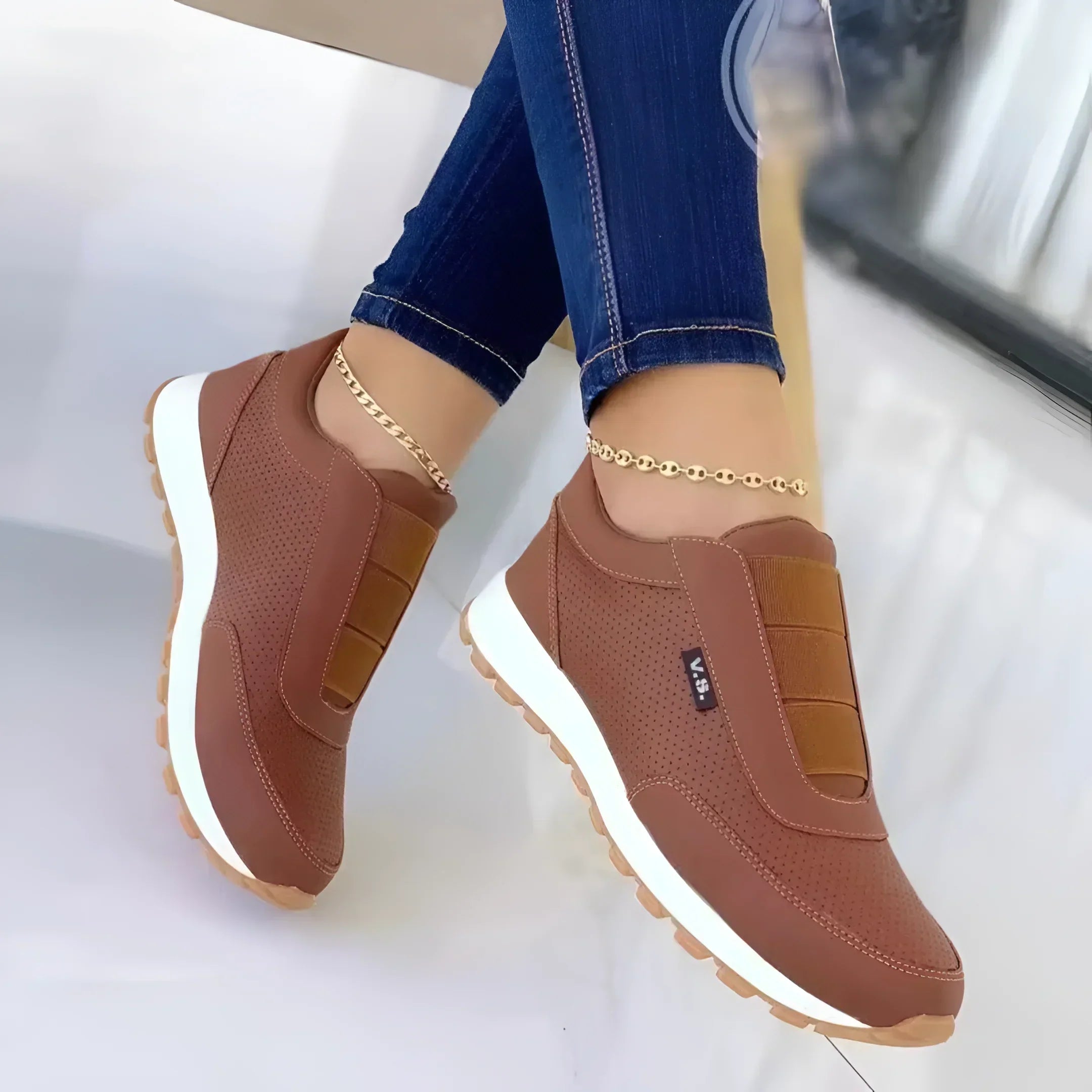Olga - Afslappede sportssneakers