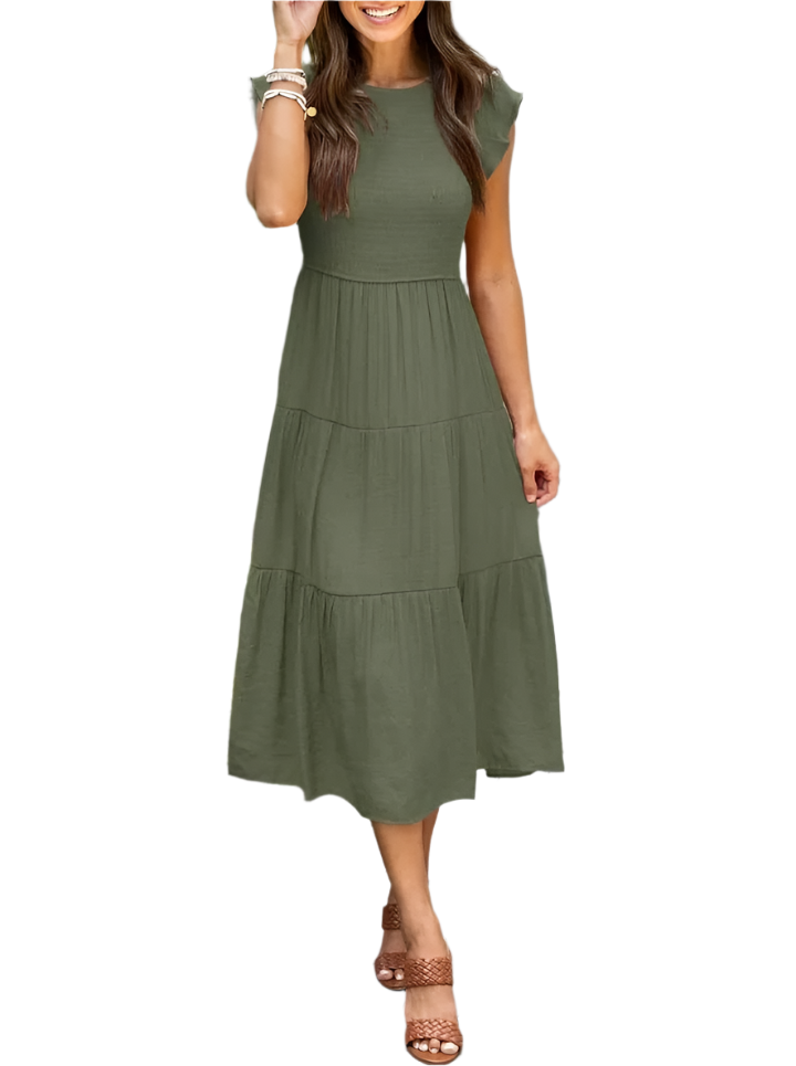 Sylvia - Sommer Maxi Kjole