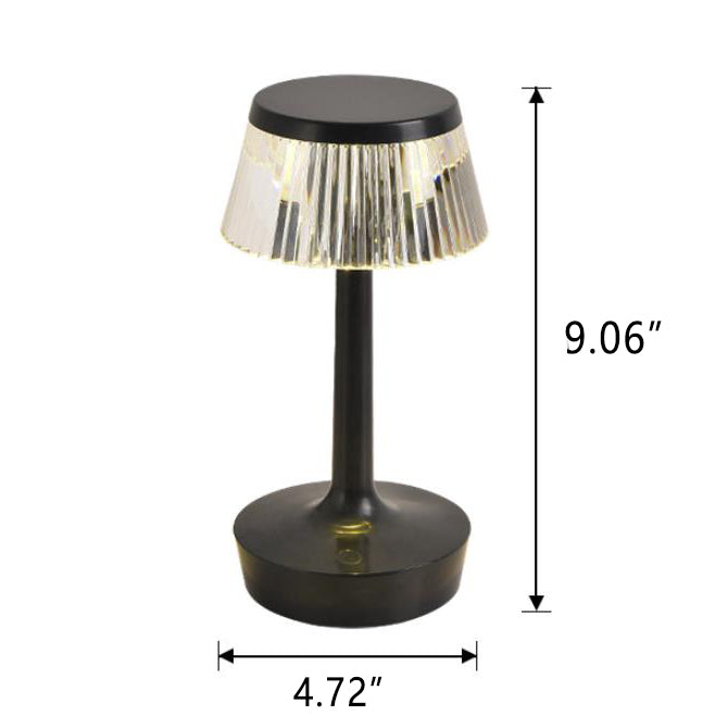 Krystal Mushroom LED Bordlampe