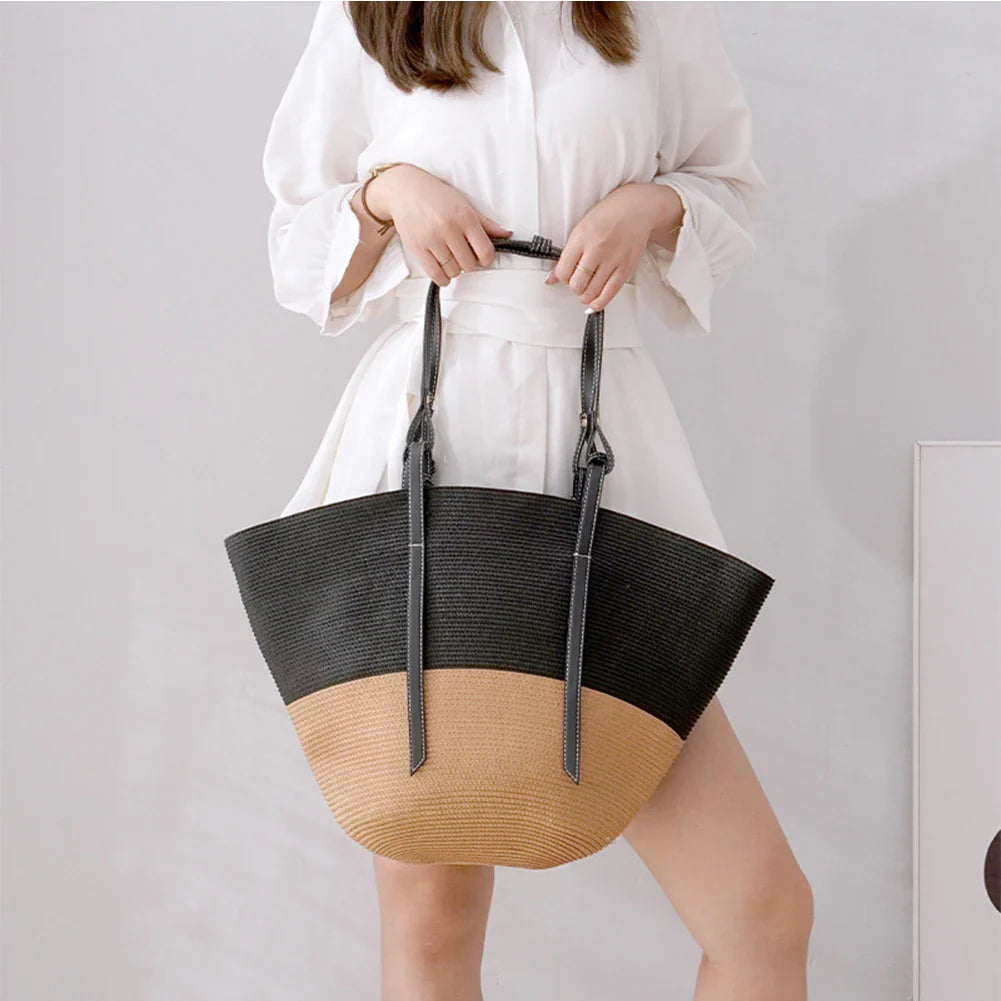 Frederica - Alsidig strandtaske i strå