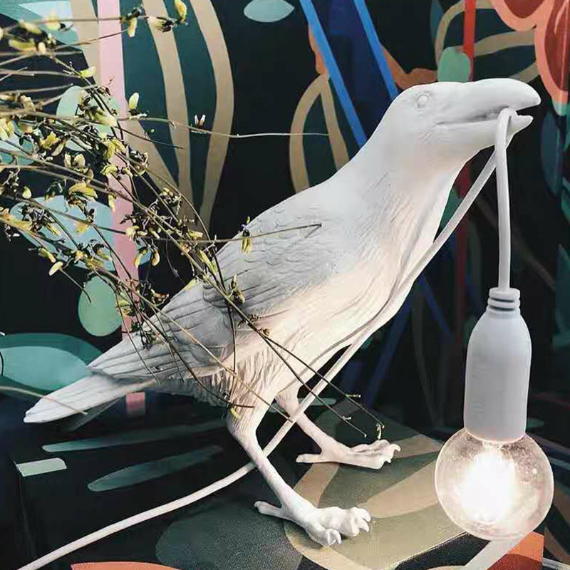 Aviora – kunstnerisk fuglebordlampe