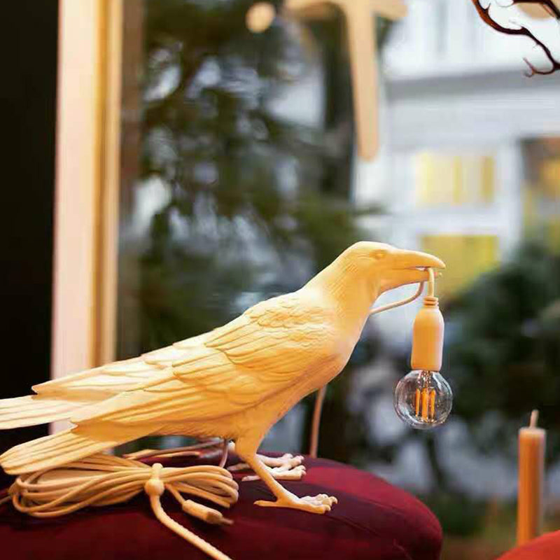 Aviora – kunstnerisk fuglebordlampe