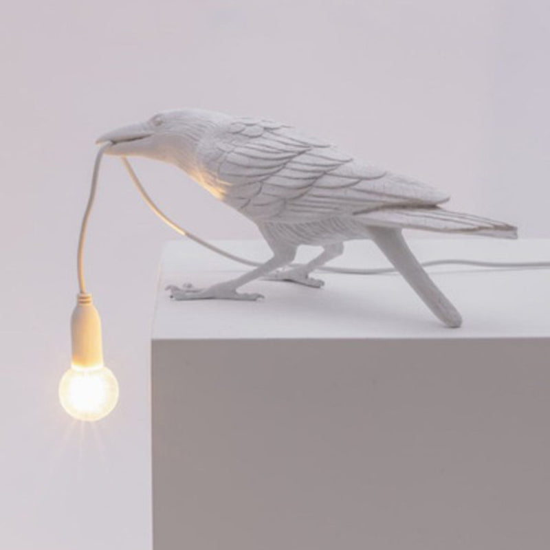 Aviora – kunstnerisk fuglebordlampe