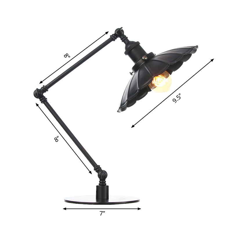 Lumineux - Vintage justerbar skrivebordslampe