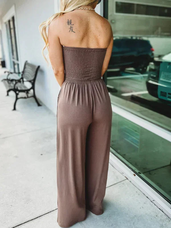 Lianne - Alsidig off-the-shoulder jumpsuit