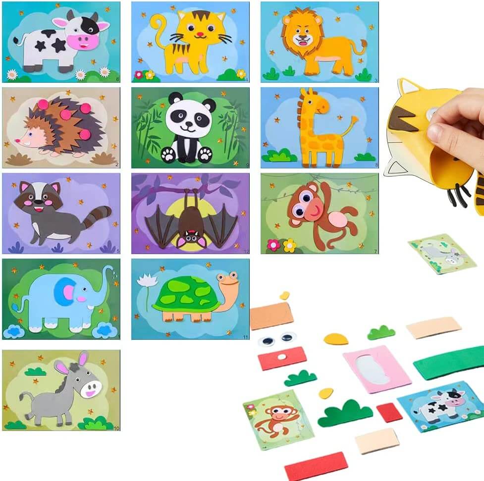 PuzzlePop - 3D skum mærkat puslespil til børn