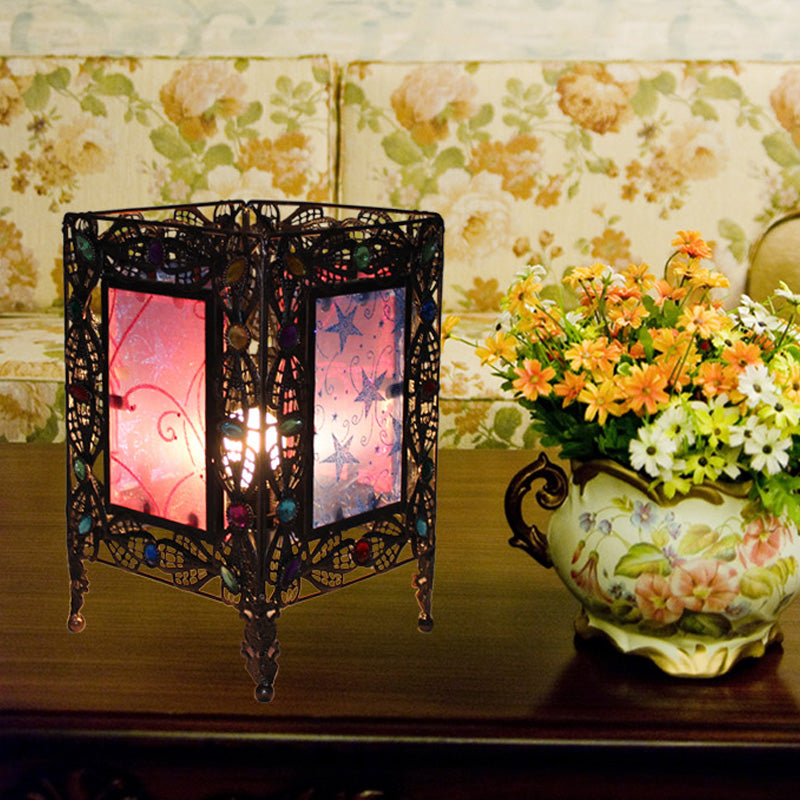 Metalluxe – Art Deco natbelysning med rustikt metaldesign