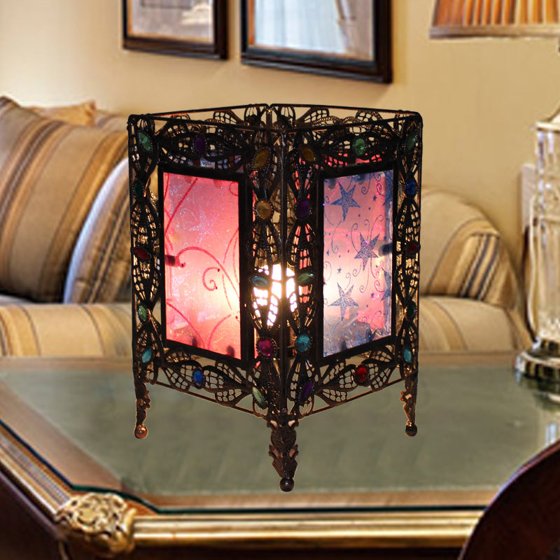 Metalluxe – Art Deco natbelysning med rustikt metaldesign