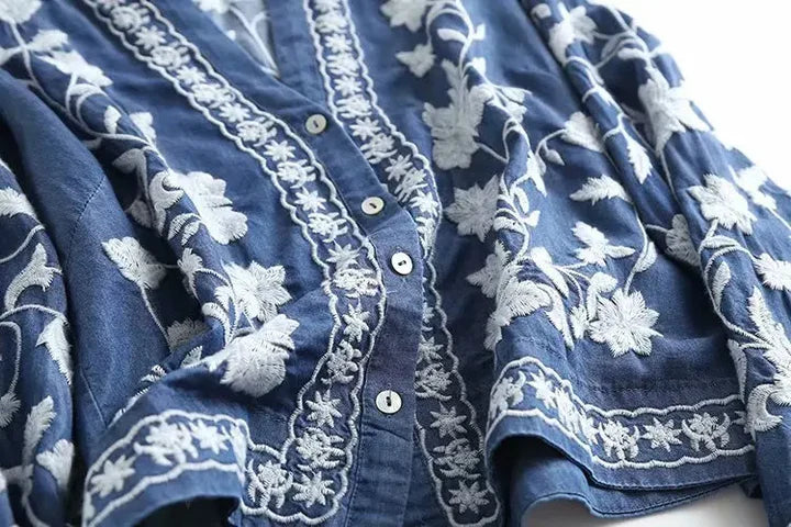 Zelma™ - Boho-broderet jakke