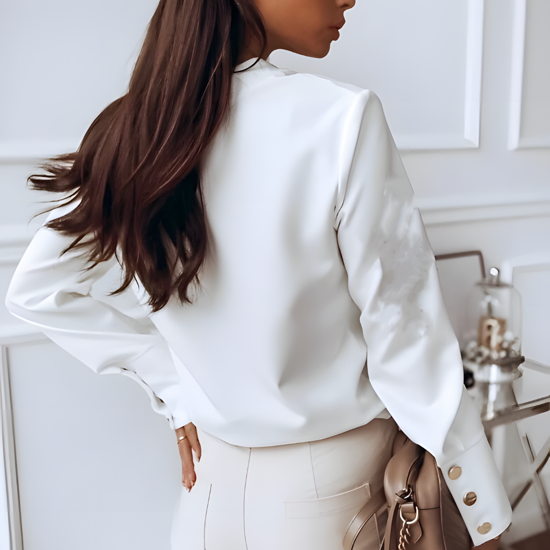 Eline - Elegant button-down skjorte
