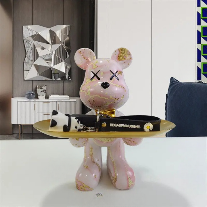 Trayven - Figur med serveringsbakke