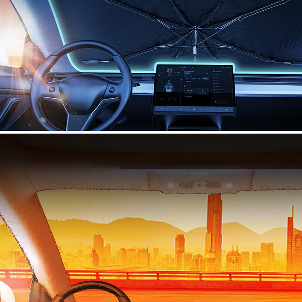 ShadeShield - Forrude solskærm/bilparaply