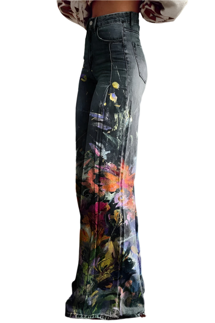 Florence - Blomstrede mesterværksbukser