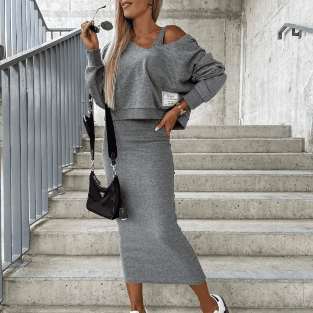 Violeta - Alsidigt crop- og nederdelsæt