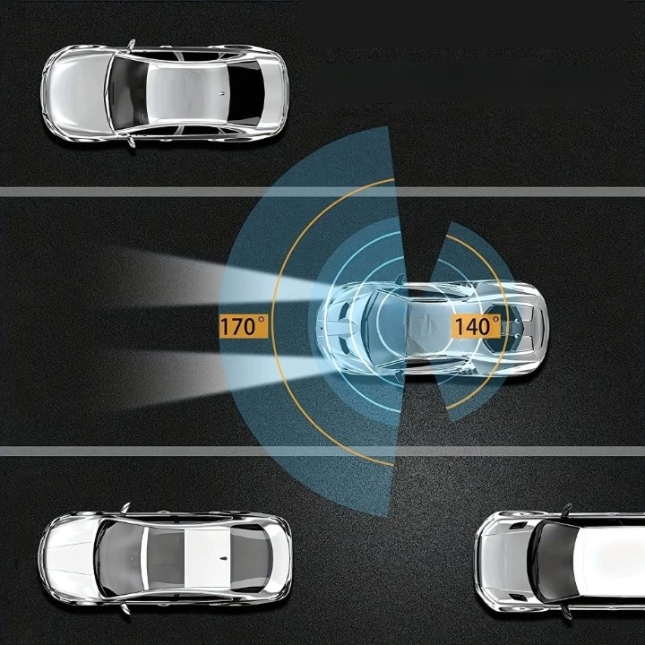 StrataCam - Avanceret 320° ultravidvinkel smart dashcam-systemet