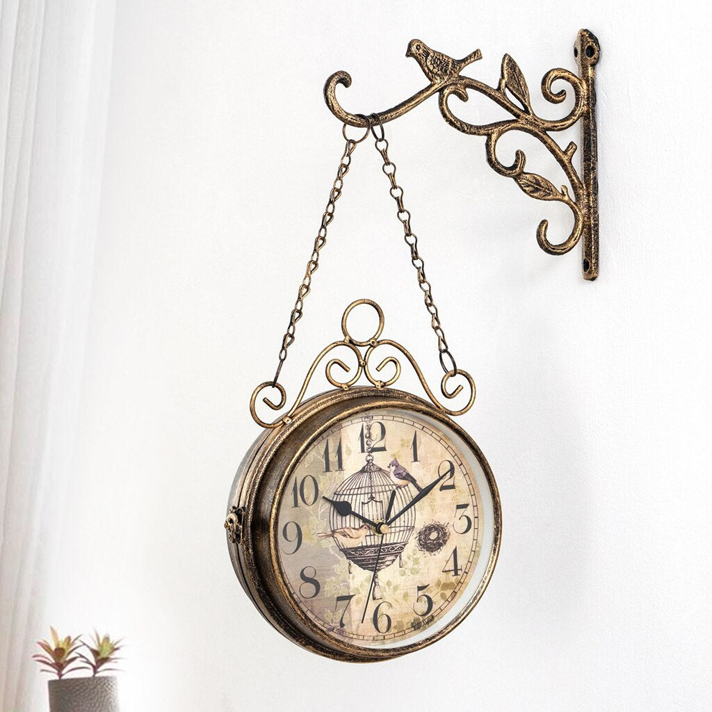 TimelessTracks - Vintage togstationsur til klassisk elegance