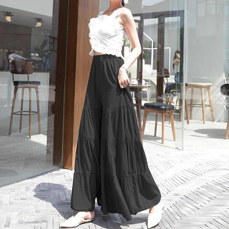 Heidi - Monokrom retro strandbukser