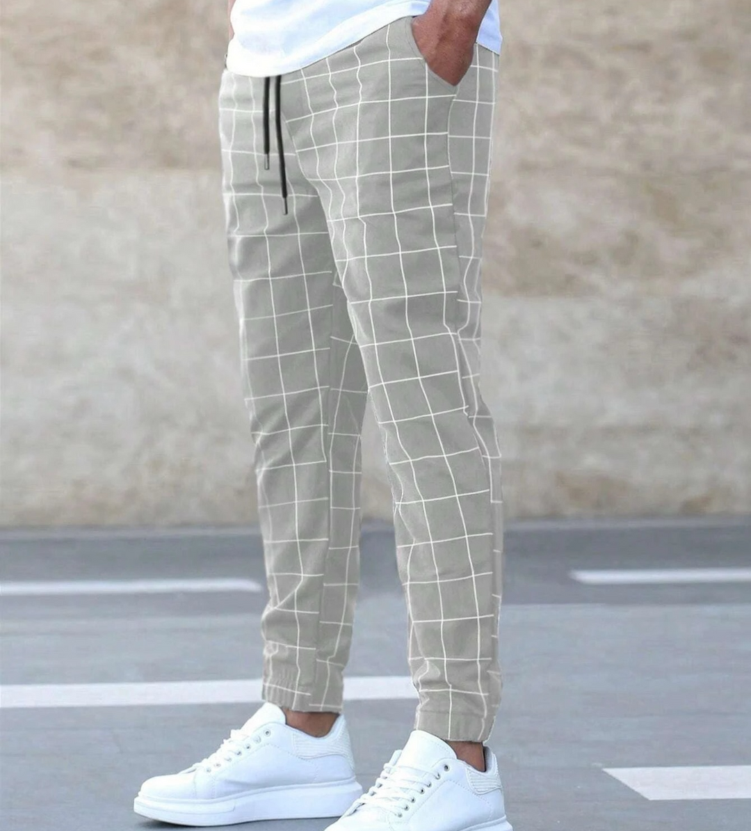 Adrian - Stilfulde stretchbukser