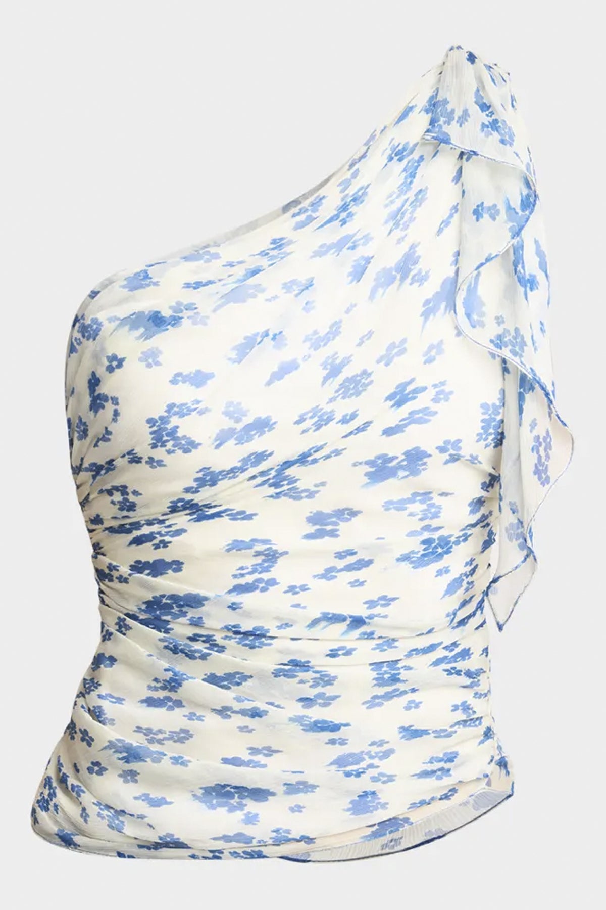 Elysia - en-skulder draperet top